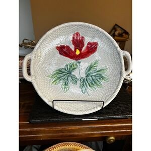 Antique Majolica Platter/Germany